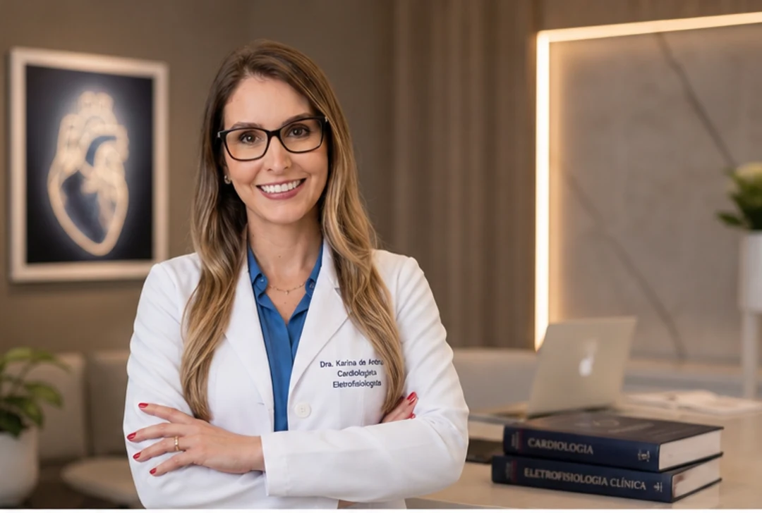 Dra. Karina de Andrade, cardiologista e eletrofisiologista